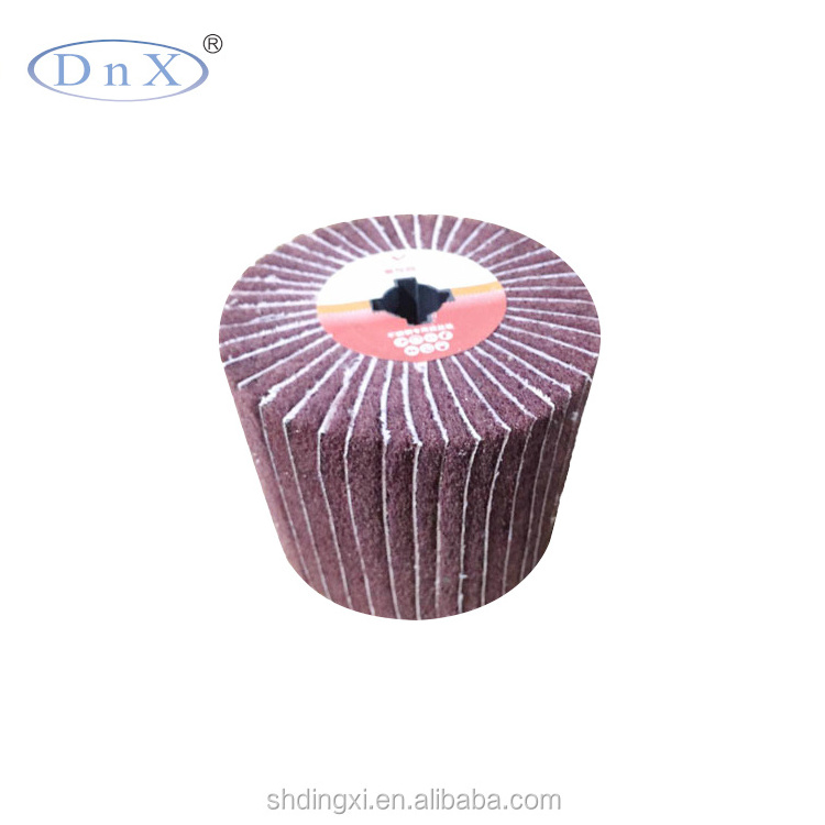 Wire drawing non woven polishing wheel for stainless steel