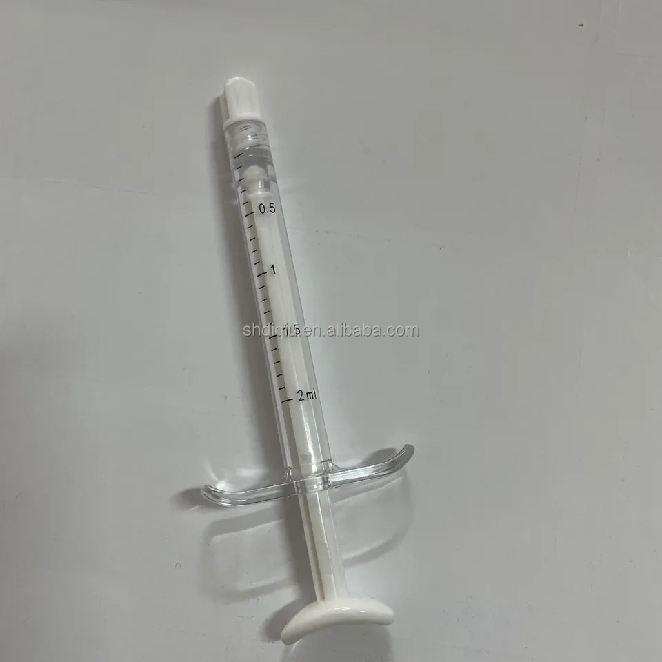 1oz 1.5oz 2oz White Reusable Plastic Jello Shot Syringes with Tip Cover