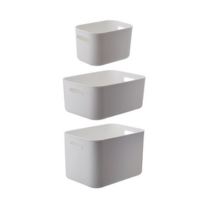 SHIMOYAMA Storage Hot Square Plastic Tub With Built-in Handles