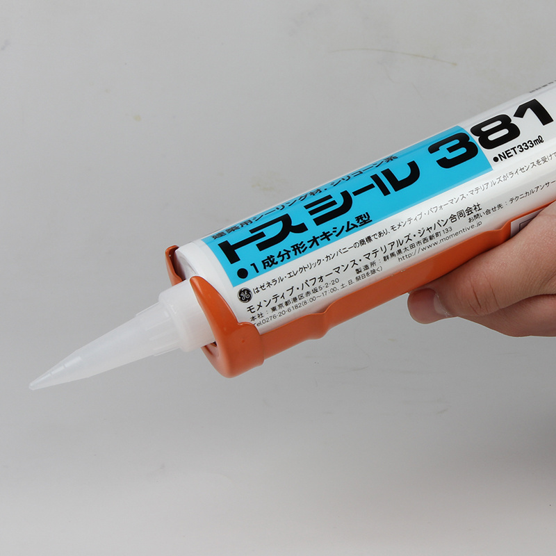 GE381 waterproof Glass Sealant neutral Cure Silicon Sealant For Door And Windows