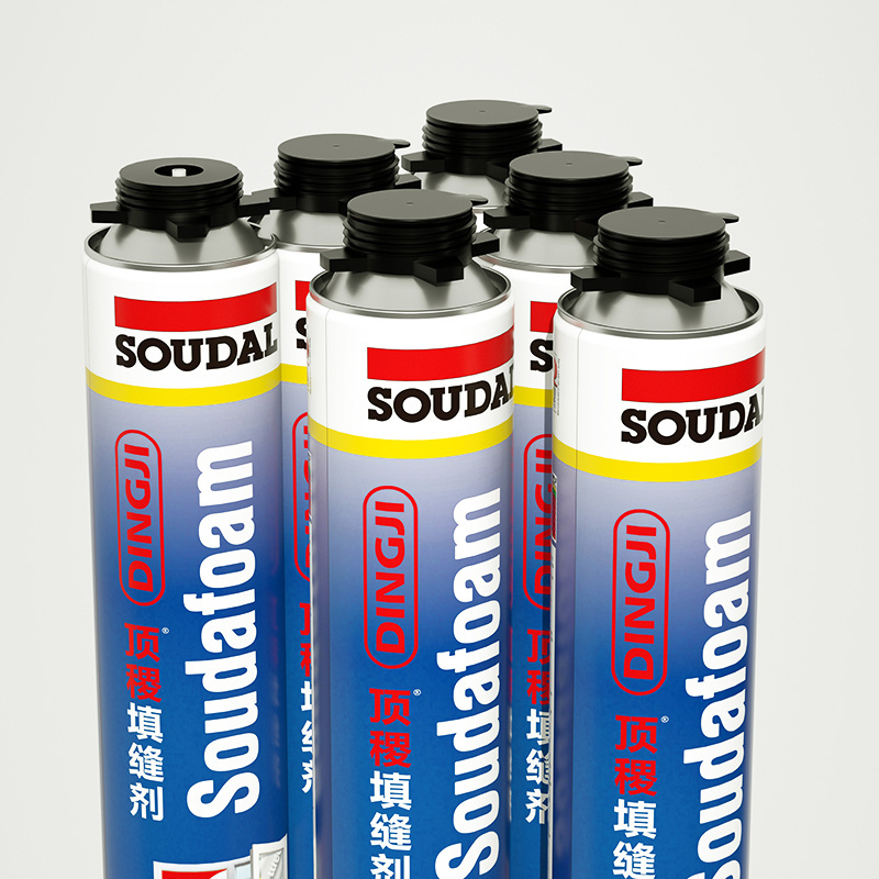 SOUDAL door windows mounting fireproof expanding foam polyurethane foam closed cell pu foam