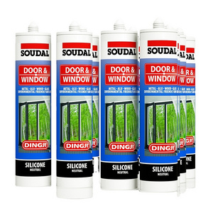 Soudal 300ml Good Adhesive High Temperature Heat Resistance Adhesive Good Quality Adhesive Silicon Sealants