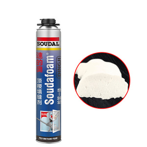 SOUDAL 750ml High Foaming Volume Eco-Friendly Foam Polyurethane Styrofoam Foam Sealant