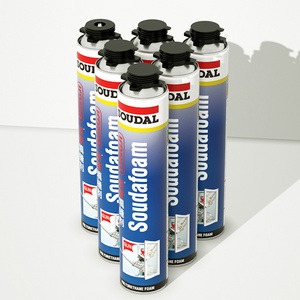 Hot Sale SOUDAL 750ML Expanding Foam Polyurethane PU Spray Foam Liquid Polyurethane Fixing Foam