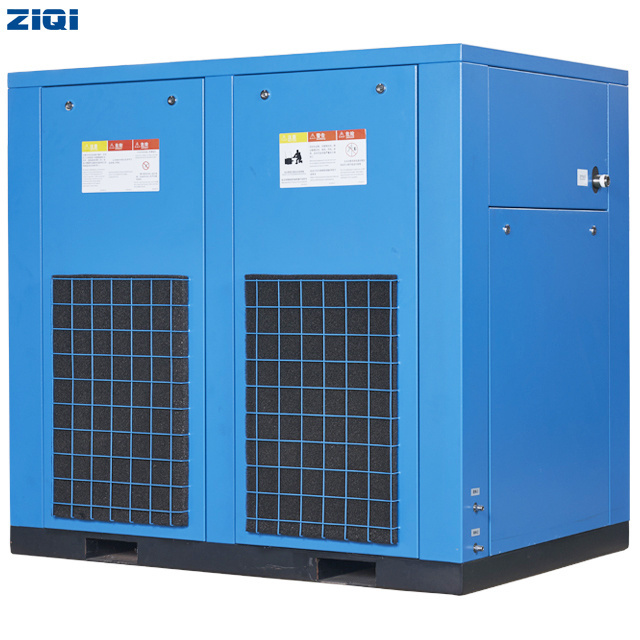 Best price high Efficiency 37KW 660V oil free water lubricated air cooler stationary rotary air screw compressor