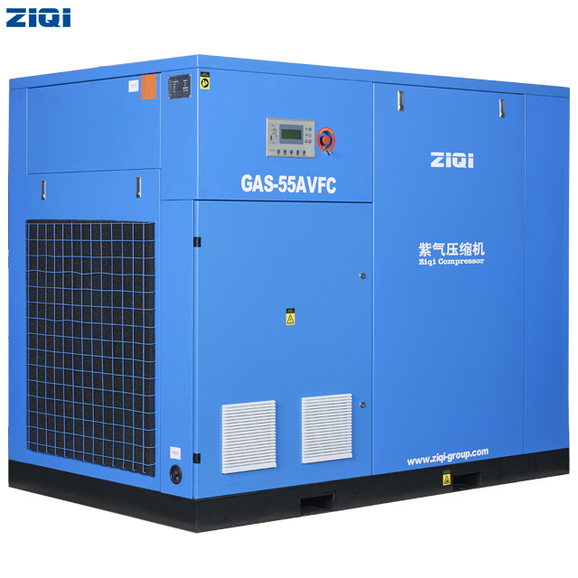 Top Sale Air-Compressor Industrial Stationary AC Power WEG Motor Air Cooled Oil Lubricated Screw Air Compressor