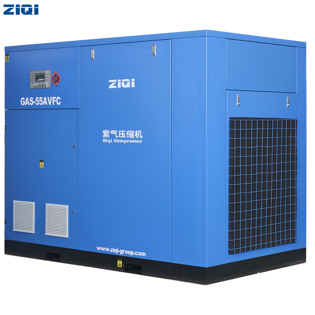 Top Sale Air-Compressor Industrial Stationary AC Power WEG Motor Air Cooled Oil Lubricated Screw Air Compressor