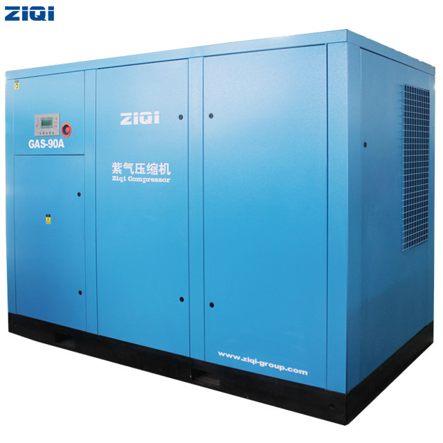 advanced technology big flow 220v custom high efficient air cooled brand air compressor industrial compressors with touch screen