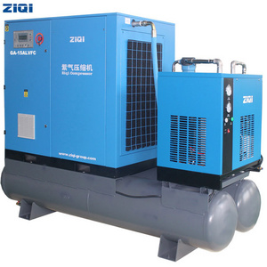 15 kw 88 cfm excellent Chinese best brand screw all in one type air compressors used in large industrial grade