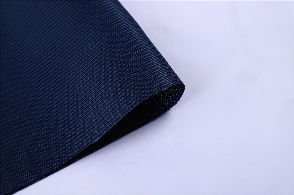 Markdown Sale Customized 100%Polyester Breathable Wave Mesh Fabric For Luggage Hammock And Ship Seat Bag