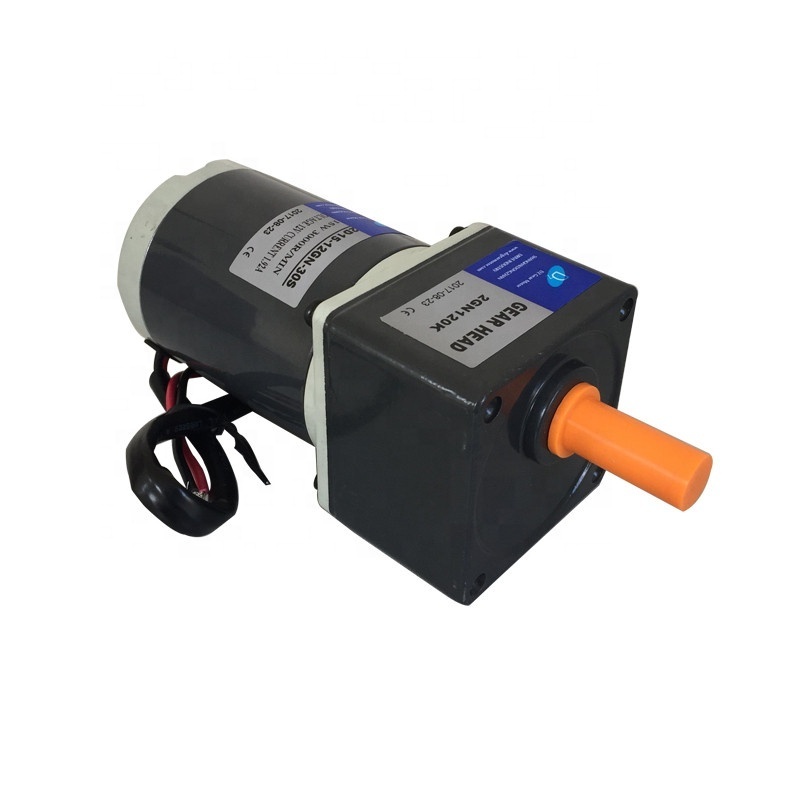 High torque 12v 24v dc gear motor for grain mill