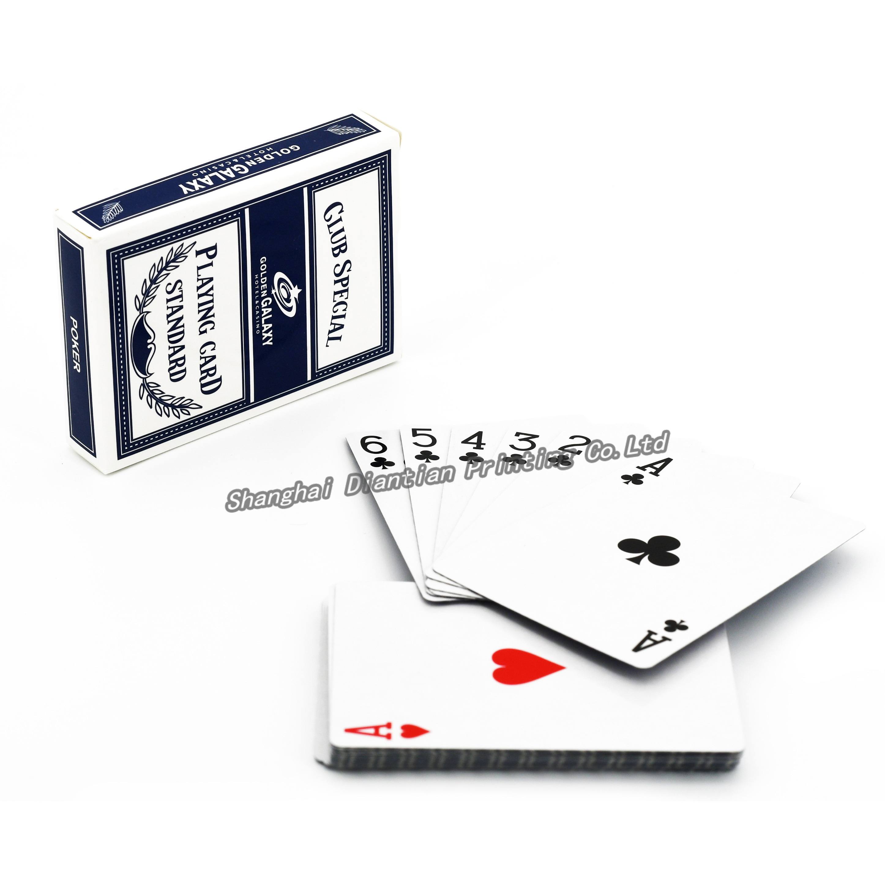 Custom Printed Paper adult playing cards poker with logo