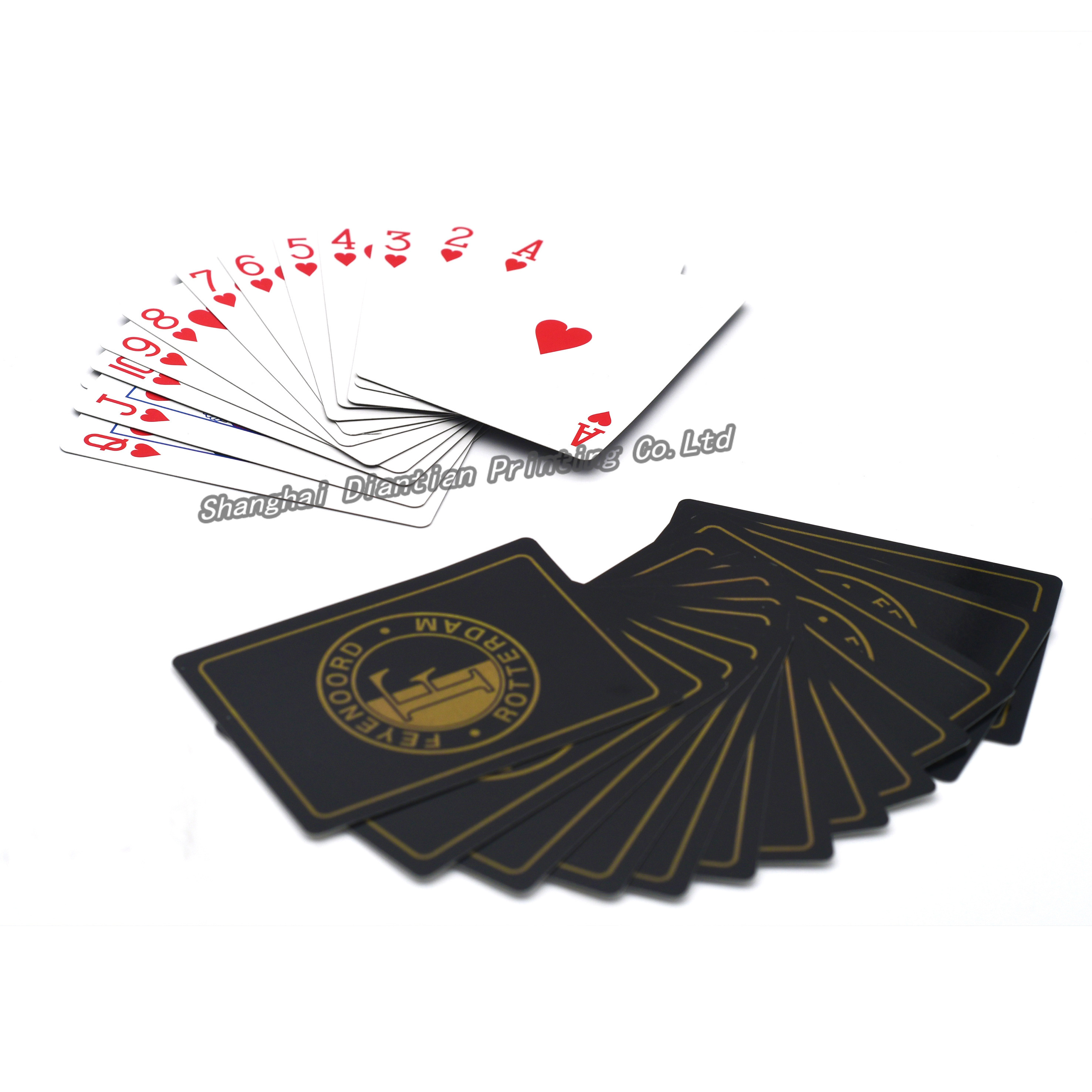 Custom Printed Paper adult playing cards poker with logo