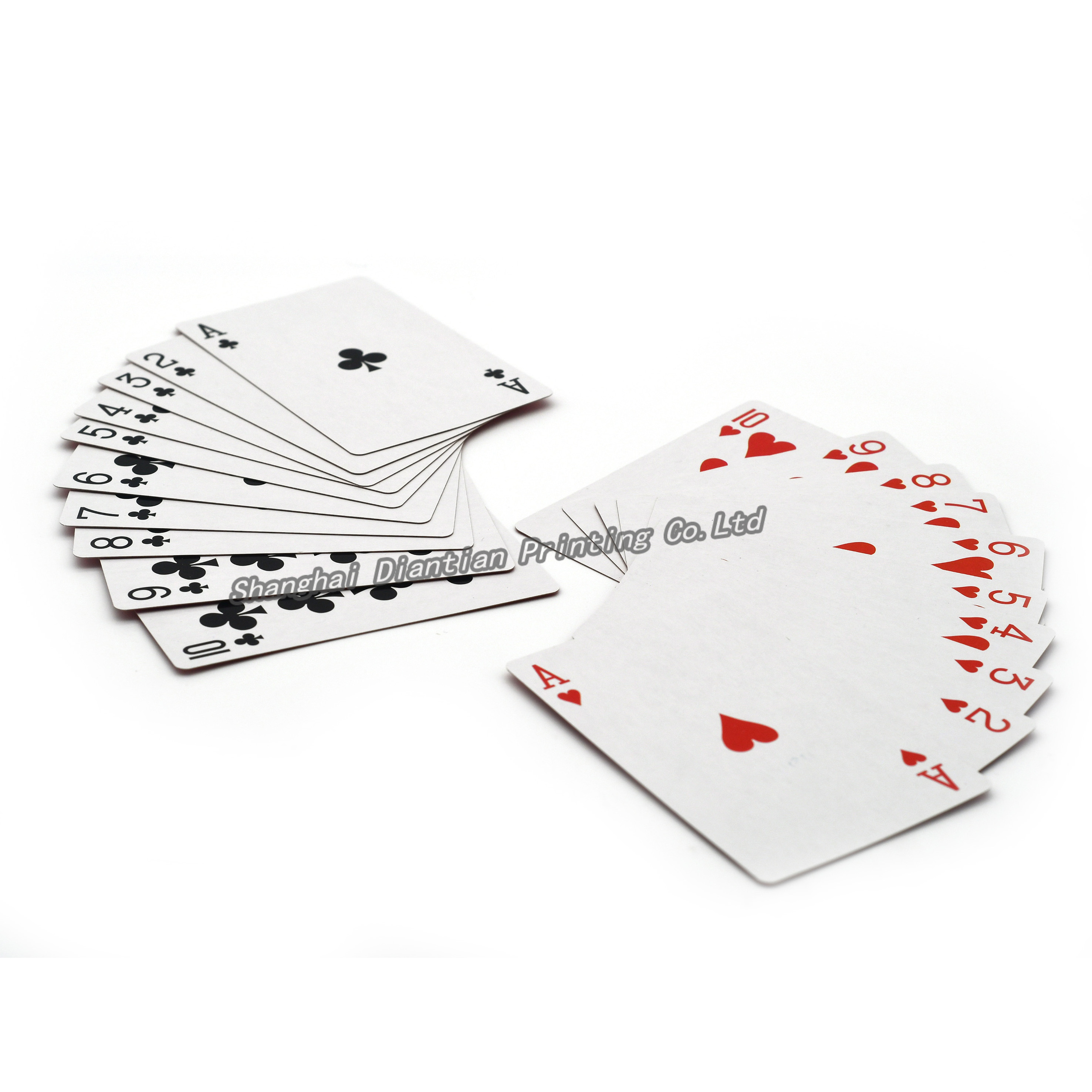 Custom Printed Paper adult playing cards poker with logo