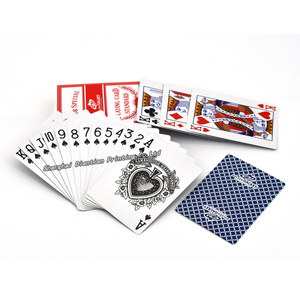 Cheap bulk sale custom personalized playing casino poker cards