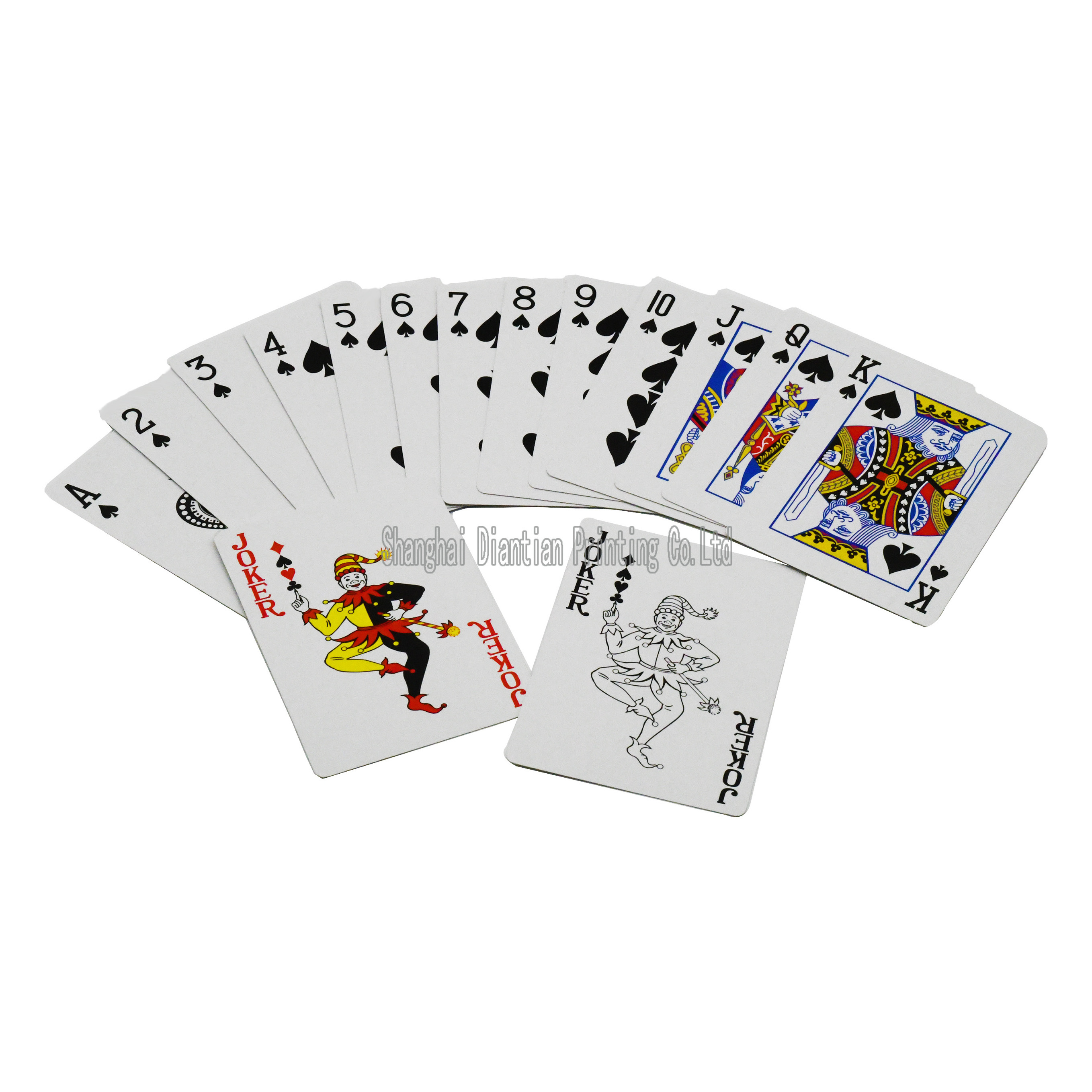 Hot Sale Stock Custom Logo Playing Cards Casino Poker Cards