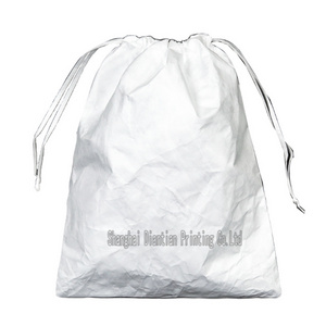 Drawstring Bags Custom Design Reusable Tyvek Dupont Paper Storage Bags