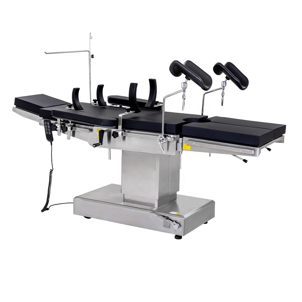 Carbon Fiber Fluoroscopic Operating Table Theatre Bed With Spare Parts Electro-Hydraulic Operating Table With Leg Support