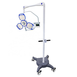 Battery Operated Operating Lamp  Portable Shadowless Surgical Light  Mobile Led Operating Lamp Surgery Lamp With Monitor