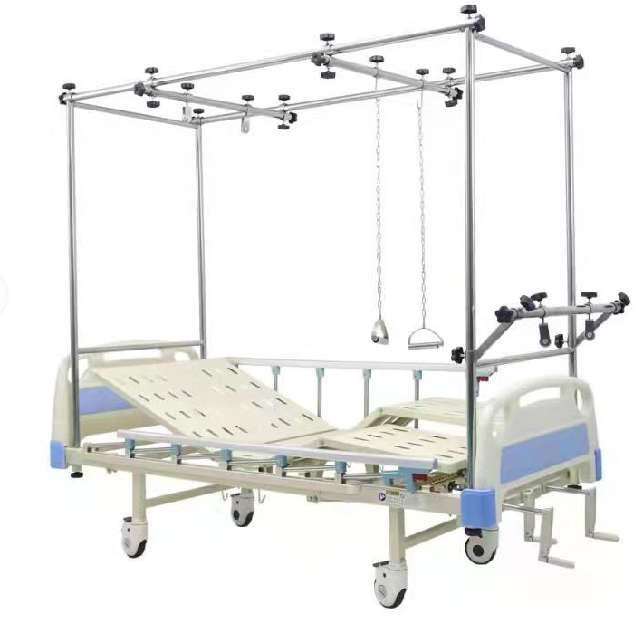 Medical Equipment Hospital Bed aluminum alloy traction Stainless Steel Orthopaedic Traction Frame Operating Table price