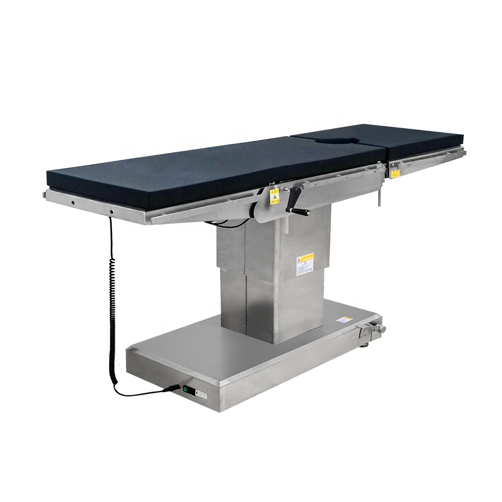 Carbon Fiber Fluoroscopic Operating Table Theatre Bed With Spare Parts Electro-Hydraulic Operating Table With Leg Support