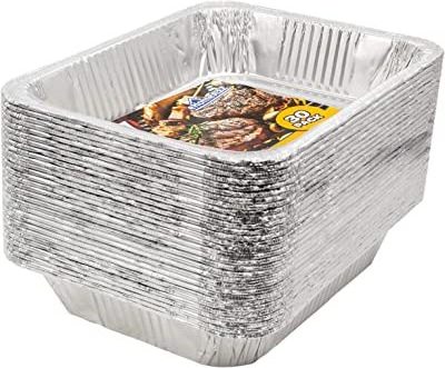 Factory price 4300ml disposable aluminium foil tray/foil container/foil BBQ tray