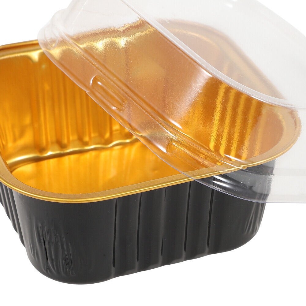 Party Colored Aluminum Food Tray Cake Cup Dessert Shop Foil Container Hotel Restaurants Disposable Pie Pan Cheese Cups