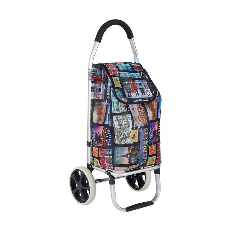 Unisex Portable Trolley Luggage by Manufacturer Lightweight Oxford Aluminum Shopping Cart