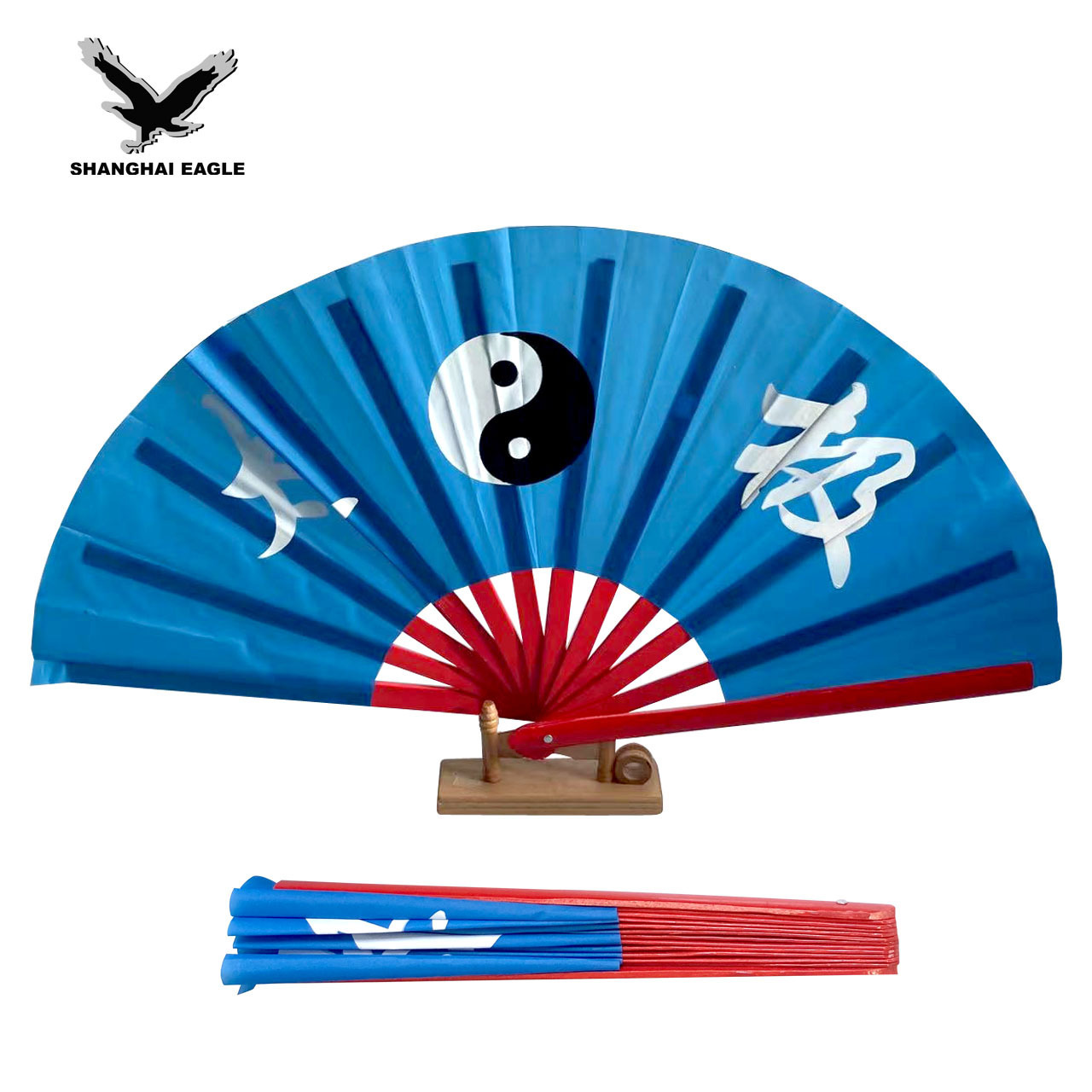 Wholesale custom spanish printed folding fan custom plastic hand fan