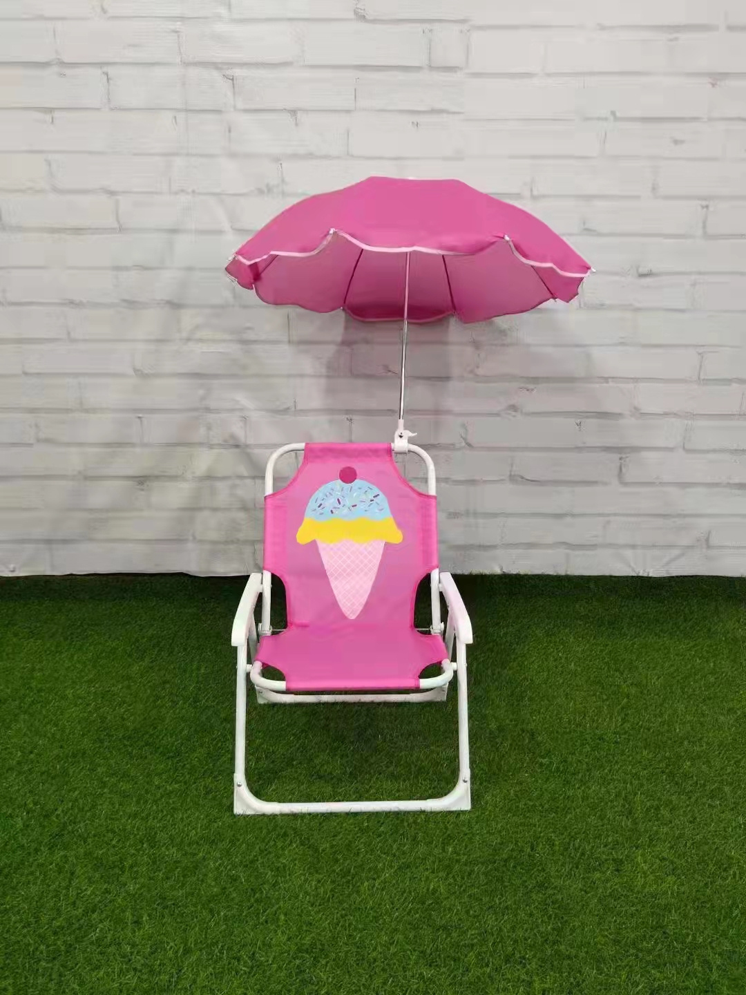 Hot Sale Factory Direct Kids Beach Chair With Umbrella Lightweight Folding Beach Chair Outdoor Camping Fishing Chair