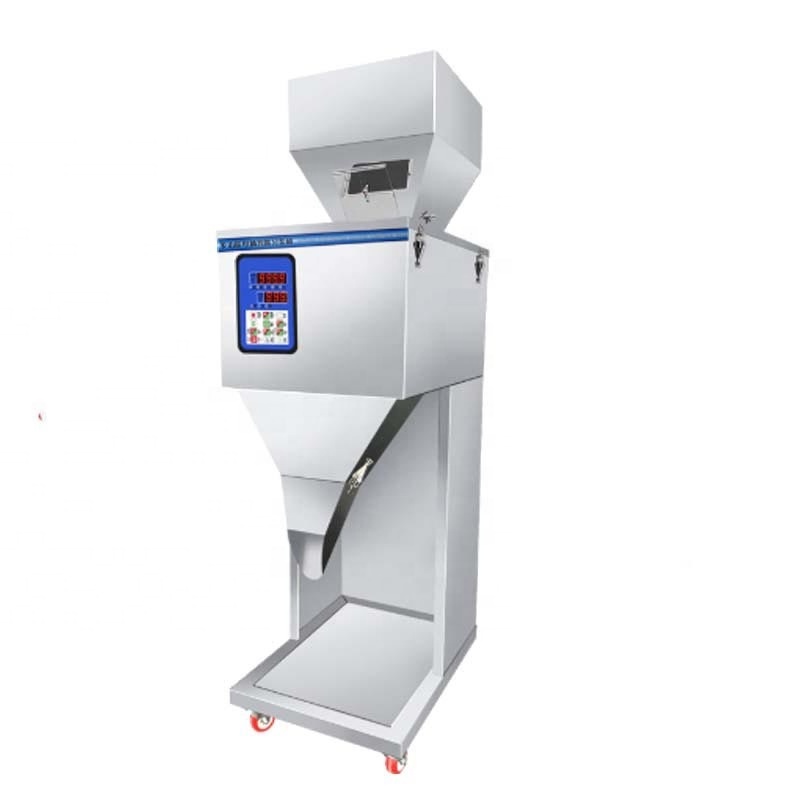 Semi automatic tea sachet seeds spices bag dispenser counting Digital Control weight filling machine