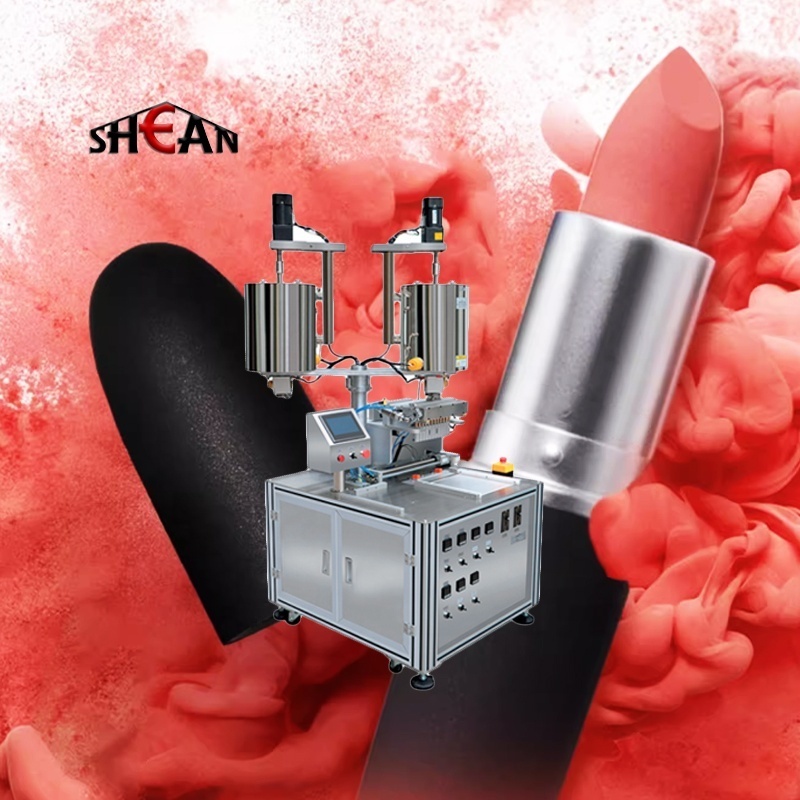 Semi Automatic Lipstick Manufacturing Production Line Lipstick Filling Machine Lipstick Making Machine