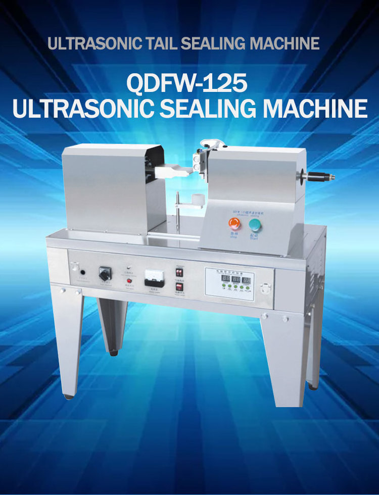 2024 New Manual Semi Automatic Ultrasonic Plastic cosmetic Hand cream Lotion soft Tube Sealer Sealing Cutting Machine