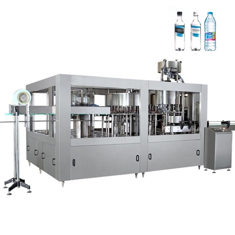 Full Automatic 3 in 1 mineral water filling machine equipment water pure filling packing machine