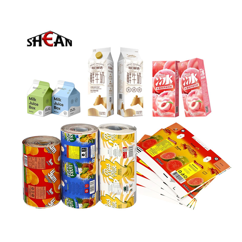 Mixed Vegetable Fruit Juice Aseptic Brick Package Orange Fruit Juice Drink Carton Package 200ml