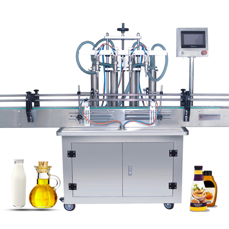 Automatic Servo Motor Sauce Honey Liquid Soap Essential Oil Perfume Quantitative Bottle Filling Machine