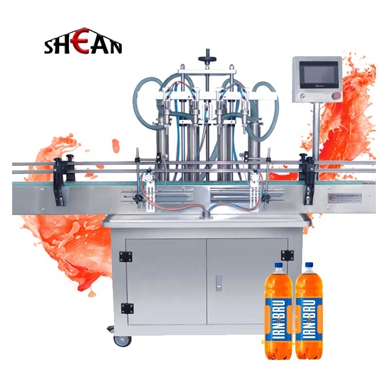 Automatic Milk Juice Beverage Soda Carbonated Drink Plastic Bottle Filling packing Machine Price