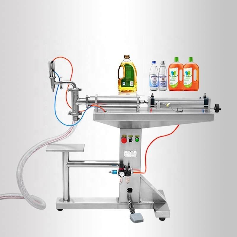 Mini juice oil liquid bottle Filling Machine  Pure Water filling machinery Can Bottle Filler