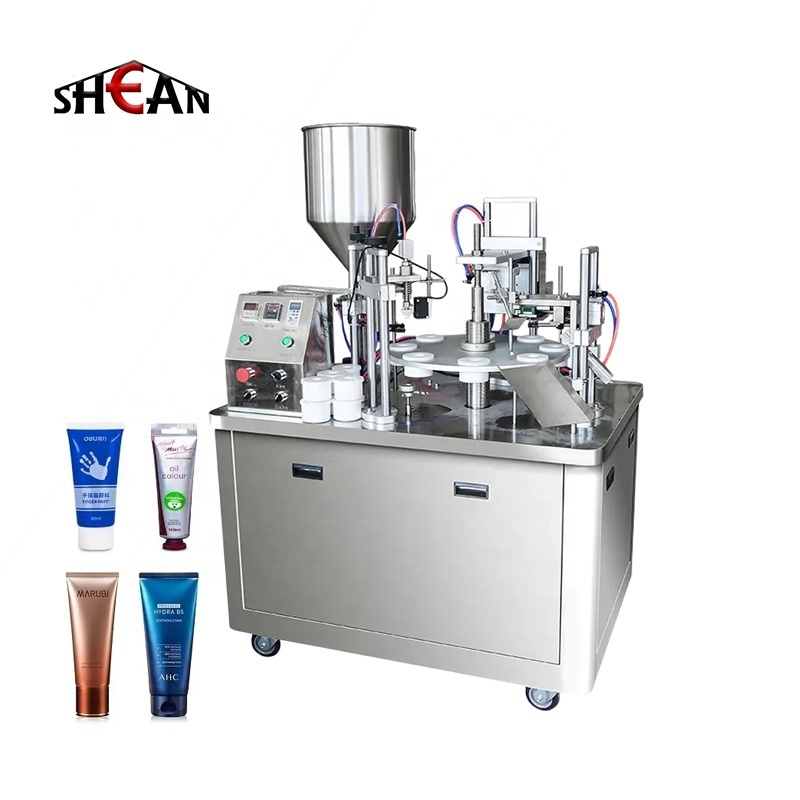 Semi Automatic Plastic tube filling and packing machine ultrasonic heat sealing machine