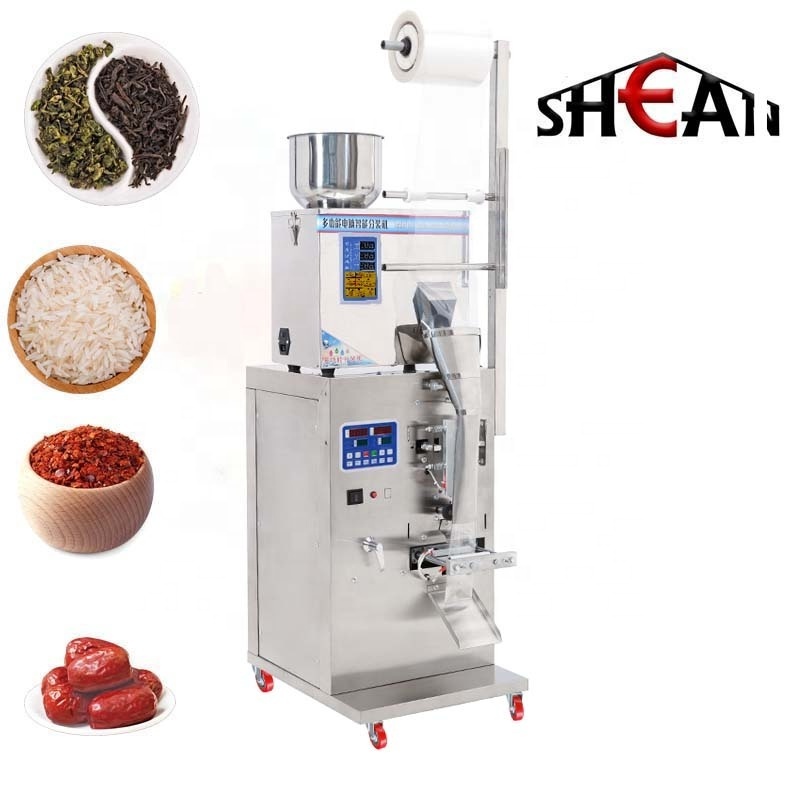 Small Vertical Sachets Salt Spices Powder Nuts Rice Grain Tea bags Packing Multi-function Packaging Machines