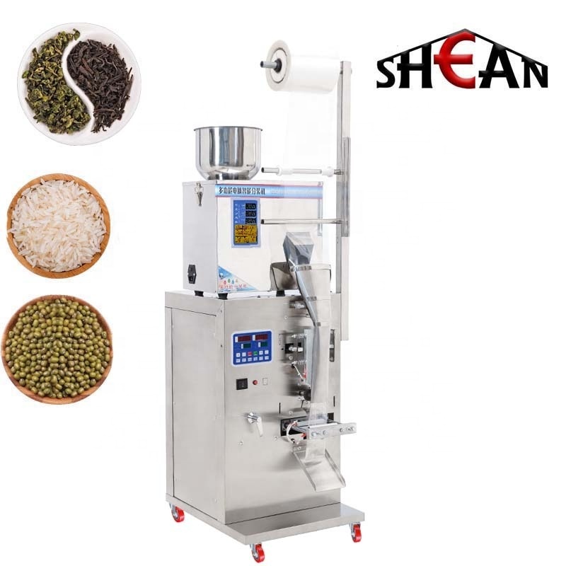 Small Vertical Sachets Salt Spices Powder Nuts Rice Grain Tea bags Packing Multi-function Packaging Machines