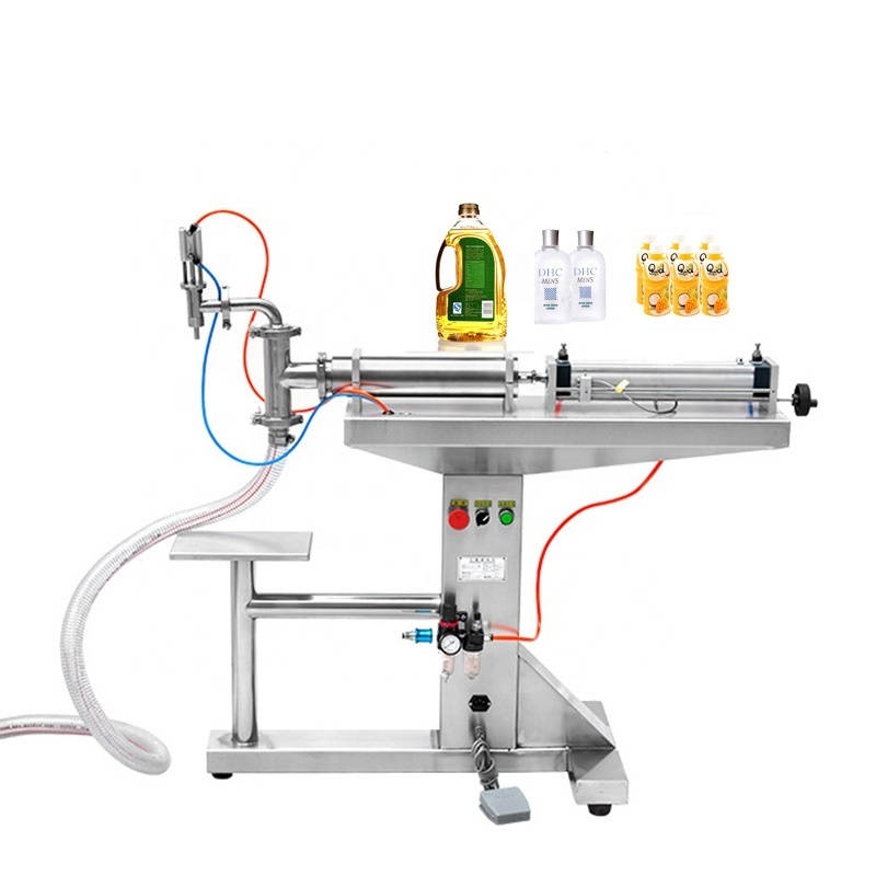 Mini juice oil liquid bottle Filling Machine  Pure Water filling machinery Can Bottle Filler