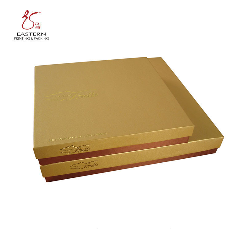 Bistro Chocolatier Assorted Chocolate Truffles Gold Gift Box with Royal Ribbon, Gift and Great for Chocolate Lover