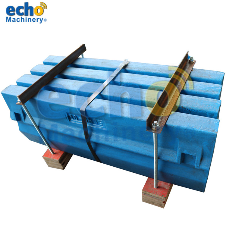 high chrome alloy R700, R800, R900 crusher hammer blow bar