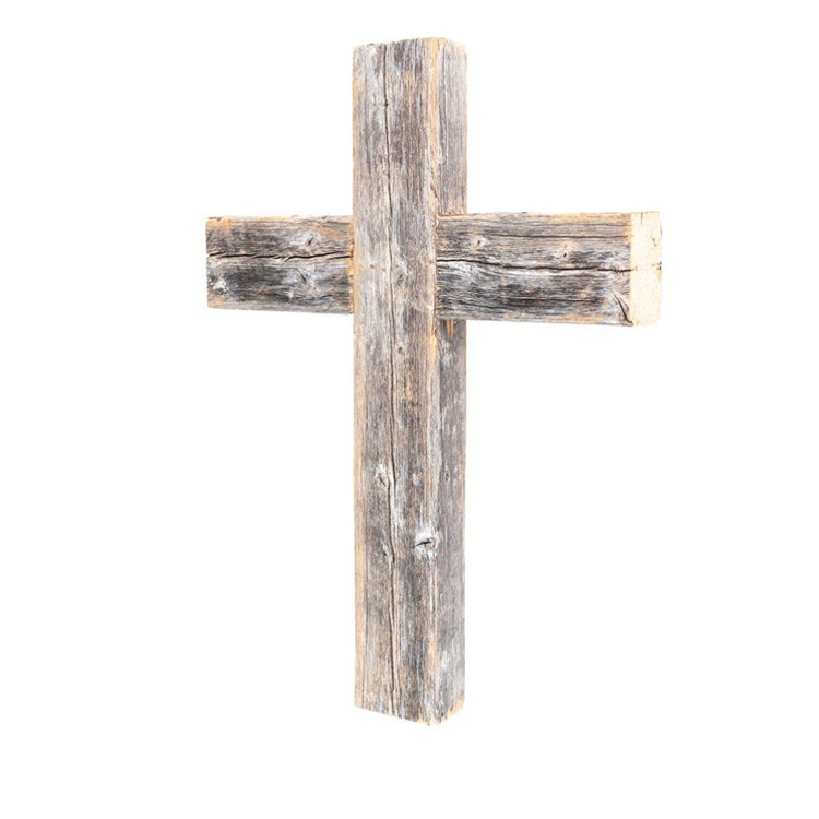 Decorative Cross Rustic Christian Home Decor Recycled Wood Weathered Gray weathered wood wall decor