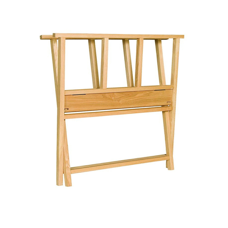 Folding Wood Large Print Rack Perfect for Display of Canvas Art Prints Panels Posters store display rack wood