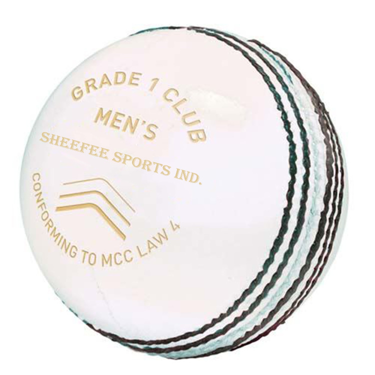 Custom Logo Cricket Tape Hard Ball Wholesale Hand Stitched 50 Overs High Premium Quality Leather Red White Bowling Machine Balls