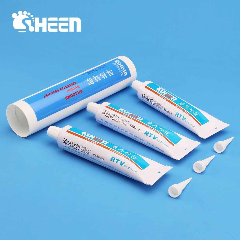 2.0W/mK Low Thermal Resistance High Quality Liquid Thermal Conductivity RTV Silicone Glue For Electronic Components