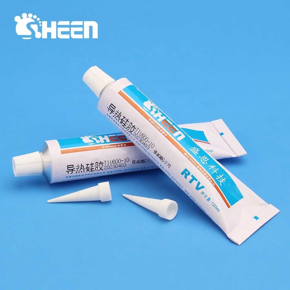 Manufacturer wholesale price 2.0W/mk Gray Fast Cured Thermal Conductive silicone Adhesive Glue