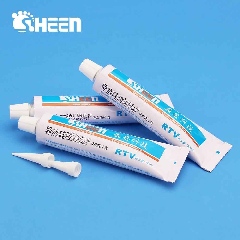 Manufacturer wholesale price 2.0W/mk Gray Fast Cured Thermal Conductive silicone Adhesive Glue